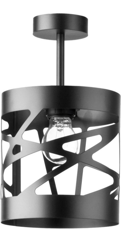 Lampa sufitowa wisząca Sigma Lighting Moduł Frez 6760 szara dekoracyjna 1xE27 x 1 szt.