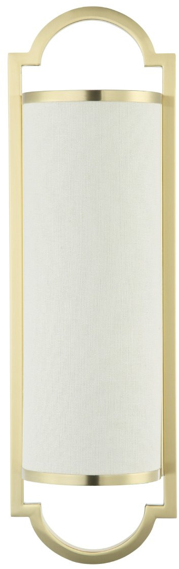 Open Design Libero Parette Old Gold kinkiet 2x12W LED złoty/biały OR84542