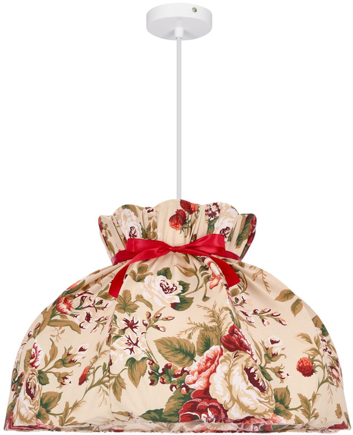 Candellux Rozano lampa wisząca 1x40 W biała-multikolor 31-39392 - Wysyłka w 24h