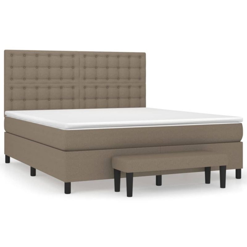 Łóżko kontynentalne WaszeMeble 160x200 Brązowe WM-3136929 1 szt.