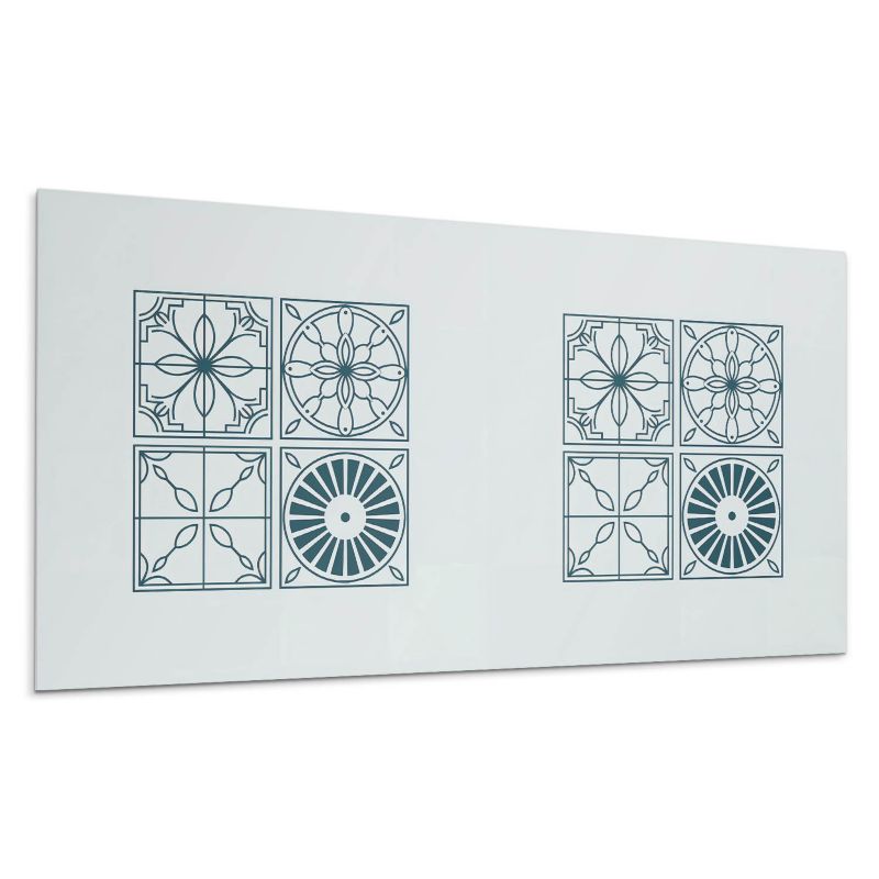 Panel samoprzylepny Wallfluent 100x50 cm Abstrakcyjne kształty kafli 1 szt.