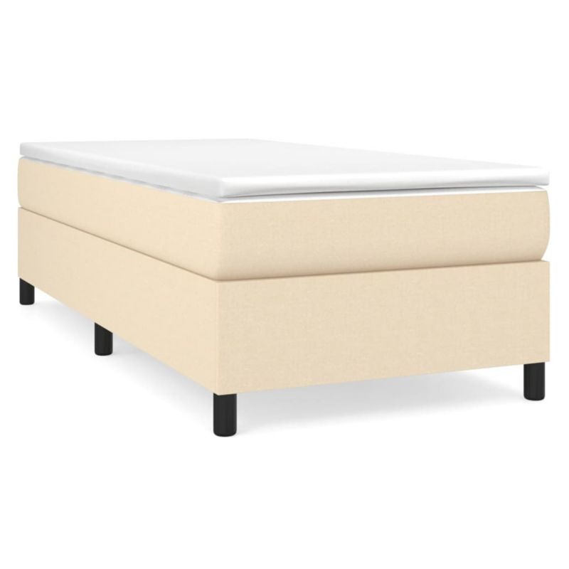 Łóżko kontynentalne WaszeMeble 80x200 cm kremowe WM-3144380 1 szt.