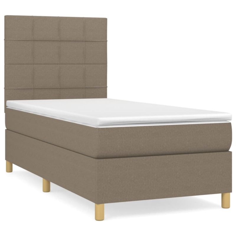 Łóżko kontynentalne WaszeMeble 80x200 Brązowe WM-3142293 1 szt.