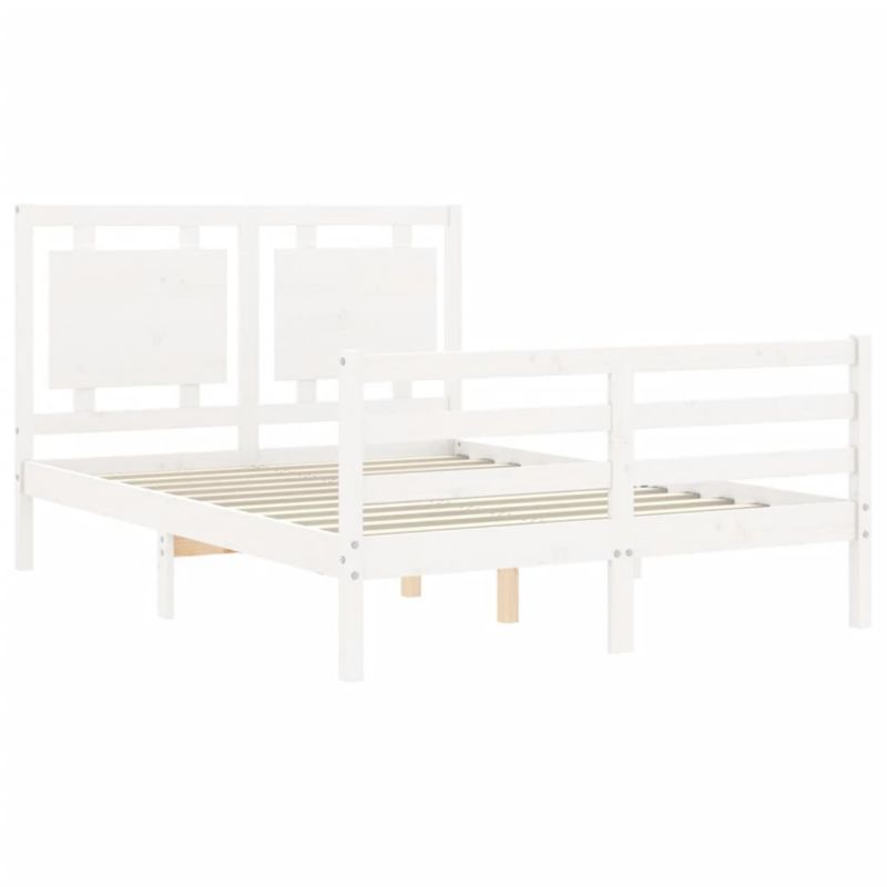Łóżko drewniane WaszeMeble biała WM-3194027 1 szt.