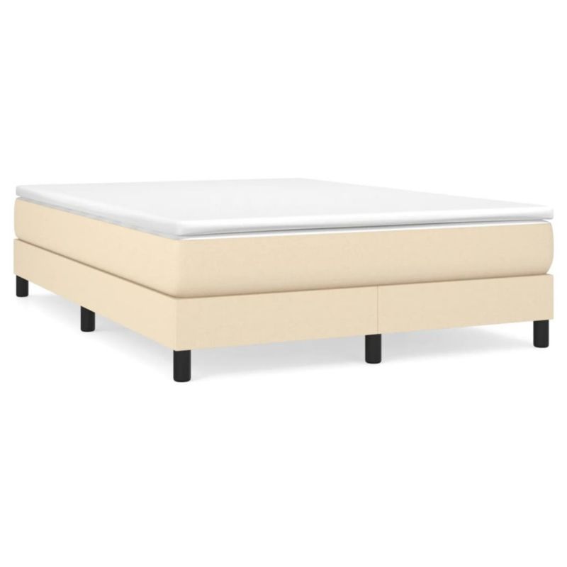 Łóżko tapicerowane WaszeMeble 140x190 cm kremowa WM-3120513 1 szt.