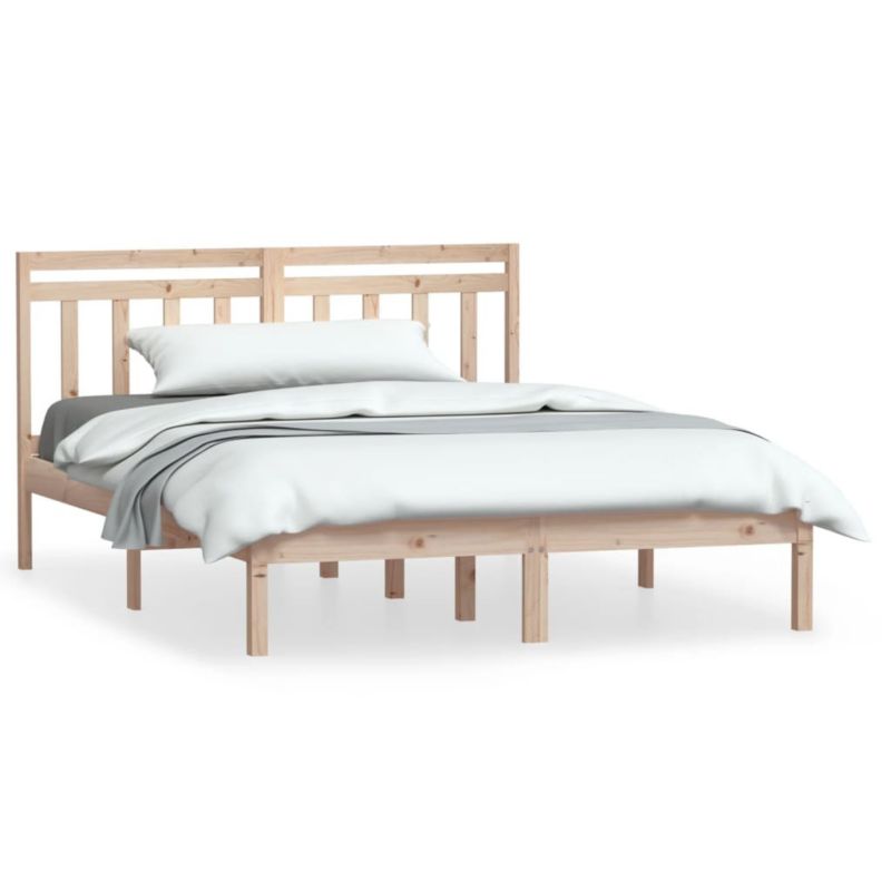 Łóżko drewniane WaszeMeble 120x190 cm brązowe WM-3100559 1 szt.