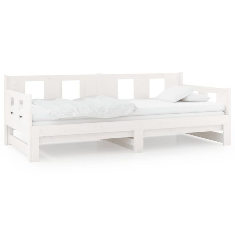 Łóżko dzienne WaszeMeble 90x190 cm rozsuwane białe WM-820293 1 szt.