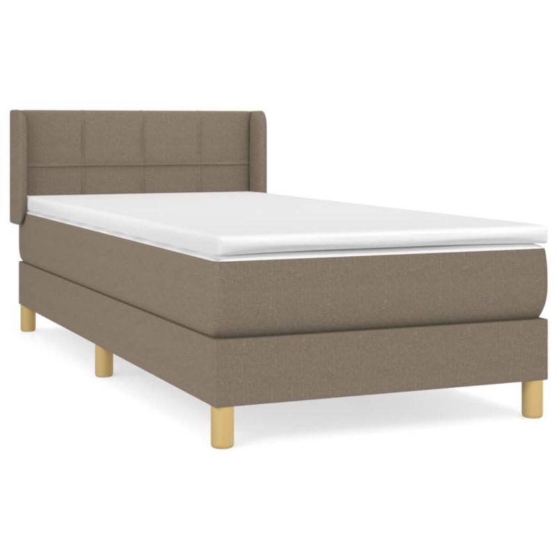 Łóżko kontynentalne WaszeMeble 90x190 Brązowe WM-3130237 1 szt.