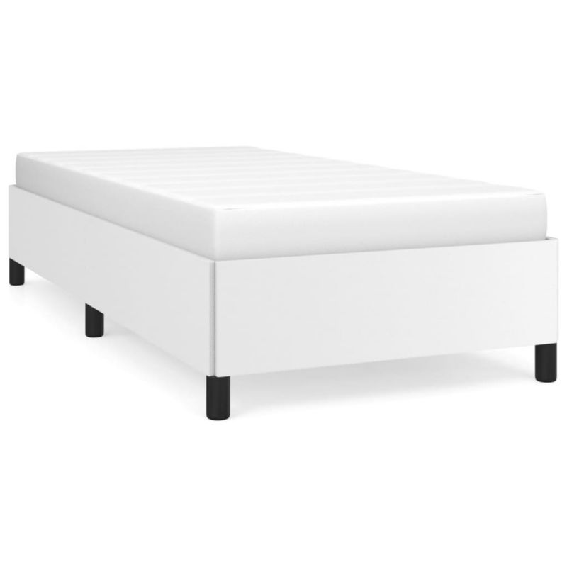 Łóżko tapicerowane WaszeMeble 100x200 cm biała WM-347234 1 szt.