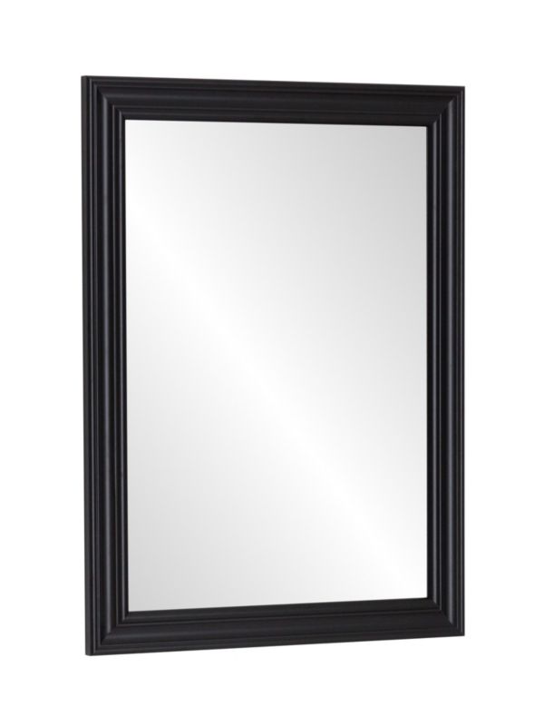 Stylowe lustro Profilmat w czarnej ozdobnej retro ramie 120x80cm 1szt.