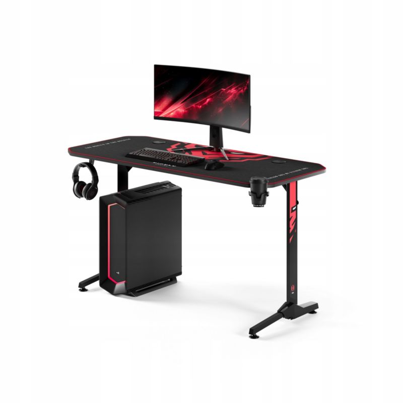 Biurko elektryczne Diablo Chairs 140 cm czarne 1 szt