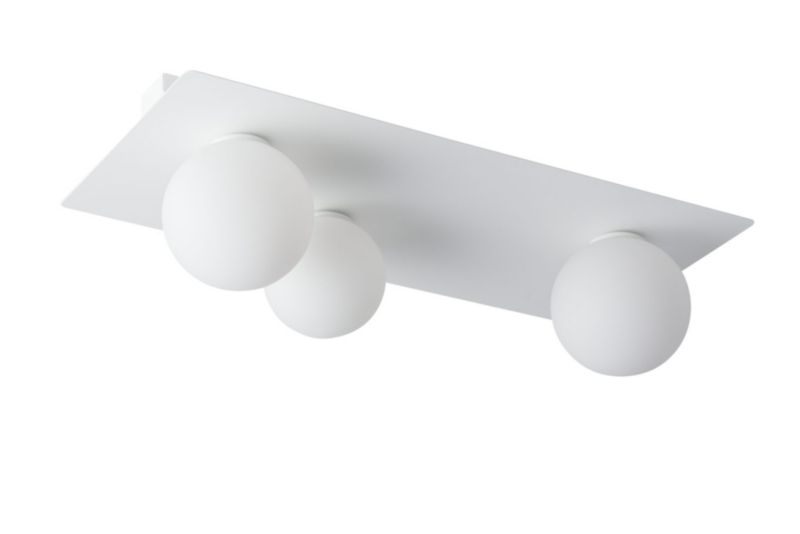 Lampa sufitowa wisząca Sigma Lighting Argon 5999 biała dekoracyjna 3xG9 x 1 szt.