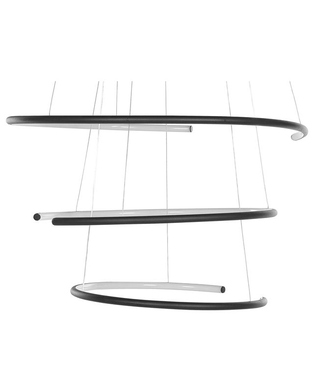 Lampa wisząca Mayu Metal Czarny 1 szt.