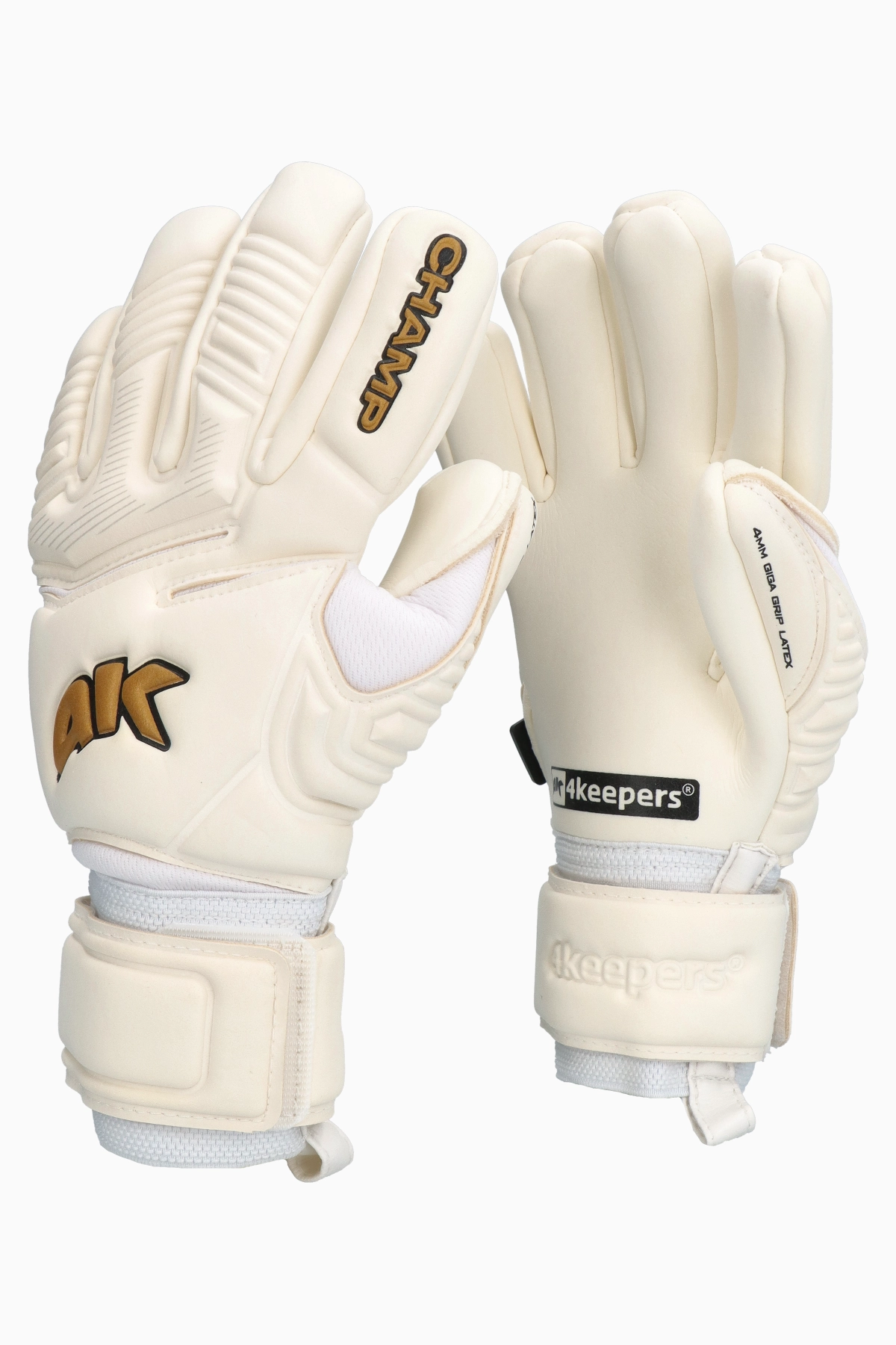 Rękawice 4keepers Champ Gold VI NC - Biały