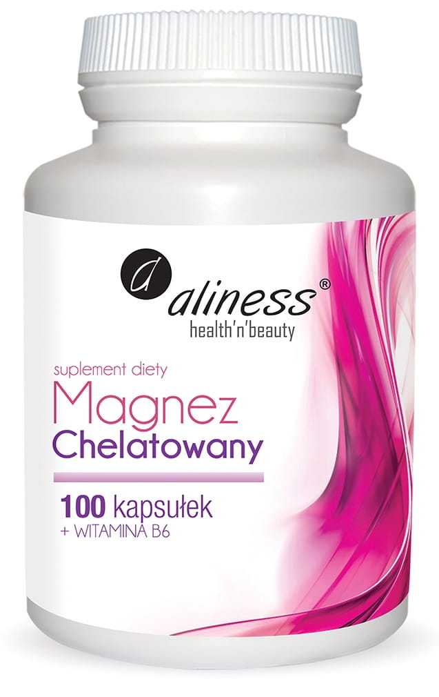 Magnez Chelatowany 100kaps. Aliness