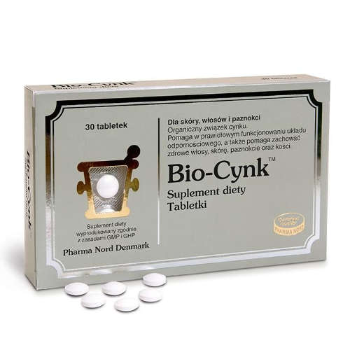 Bio-cynk - tabletki, 30 sztuk