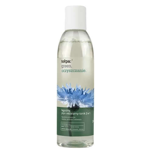 Tołpa green oczyszczanie - łagodny płyn micelarny-tonik 2 w 1, 200 ml