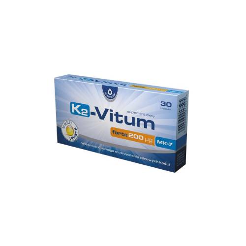 Oleofarm, k2-vitum forte 200 μg mk-7, 30 kapsułek