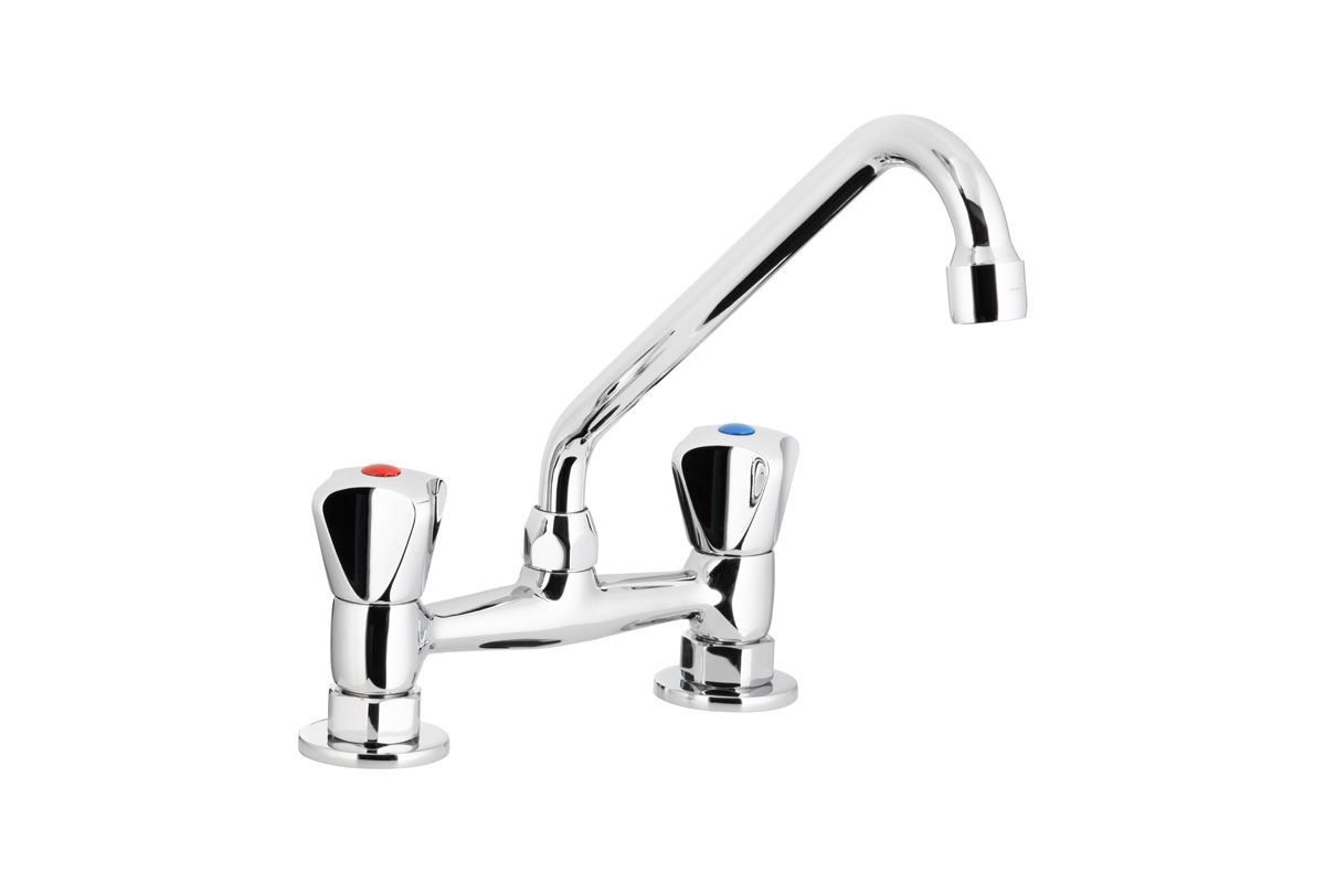KFA Armatura Standard bateria kuchenna stojąca z uchwytami A chrom 301-510-00
