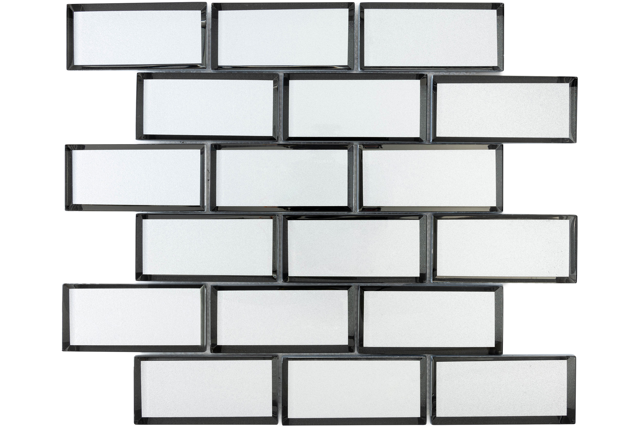 Iryda Metro Silver mozaika ścienna 29,8x29,8 cm
