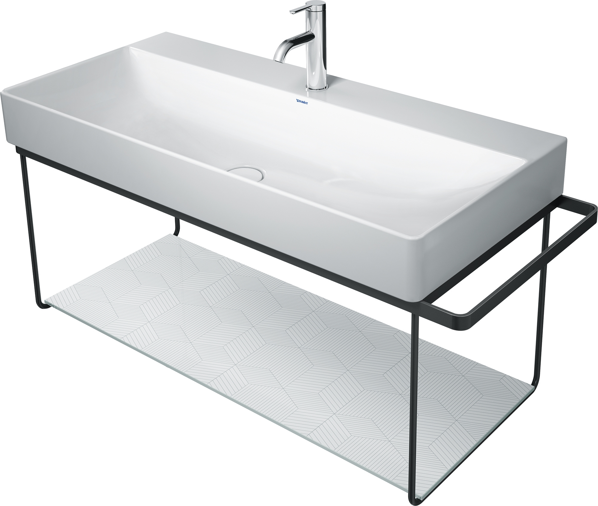 Duravit DuraSquare półka meblowa 97 cm szkło cubic line 0099658200