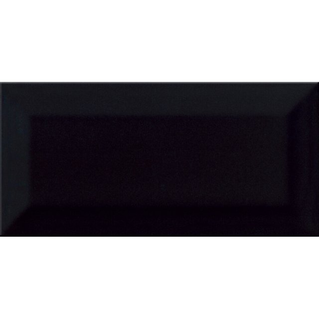 Płytka ścienna METRO STYLE black glossy 10x20 gat. I