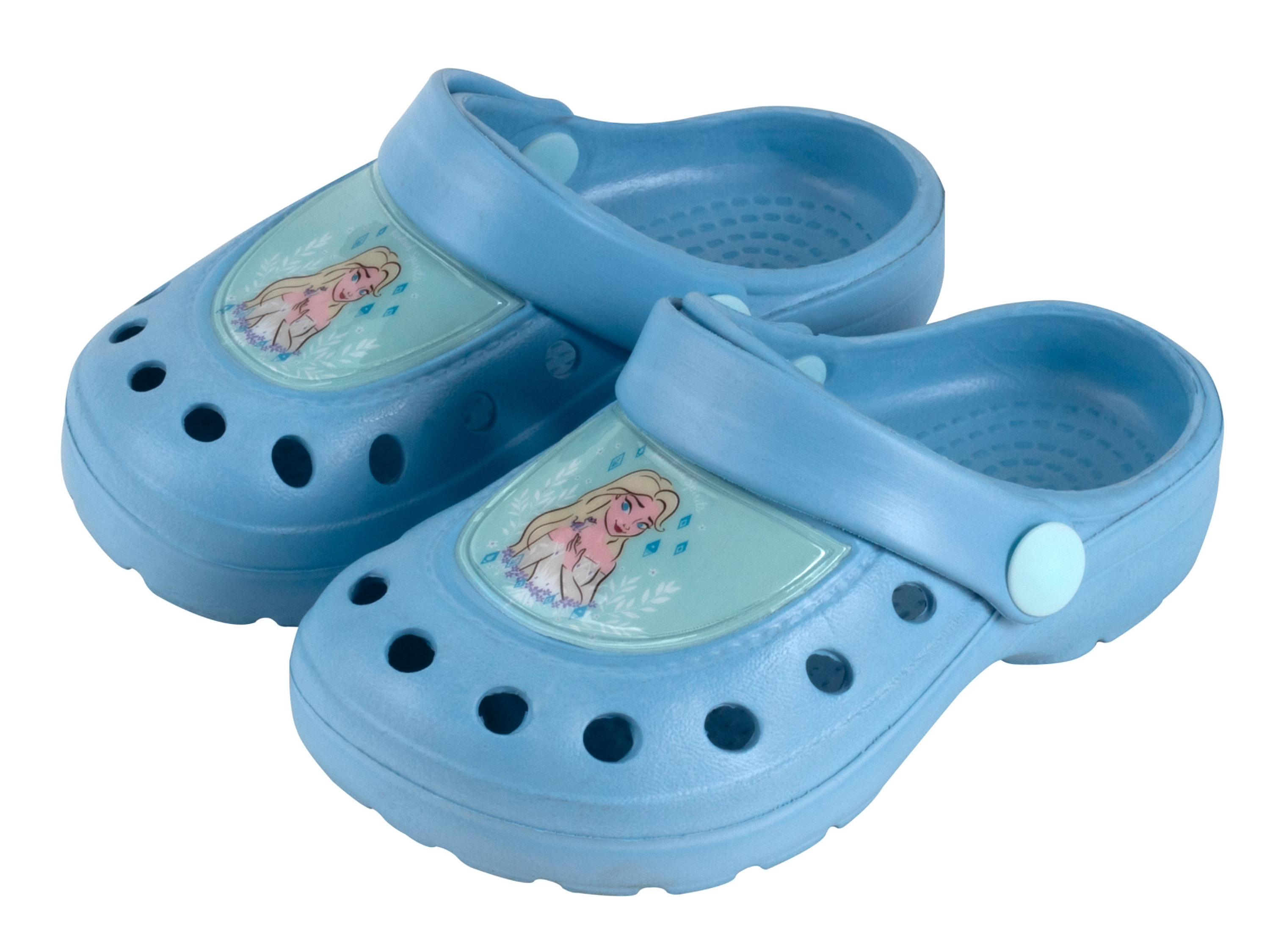 Klapki clogs Disney dla dzieci, efekt 3D Niebieski, 28