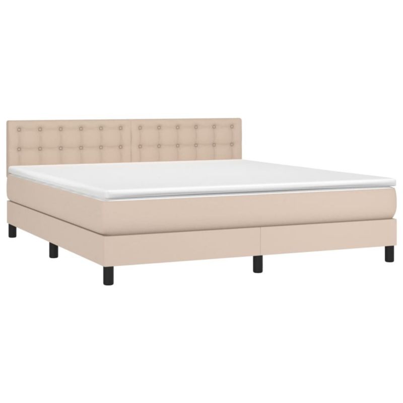 Łóżko kontynentalne WaszeMeble 160x200 Brązowe WM-3134236 1 szt.
