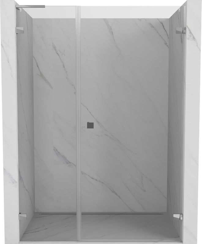 Drzwi prysznicowe uchylne Mexen Lunar-B L transparentne 145x200 cm 1 szt.