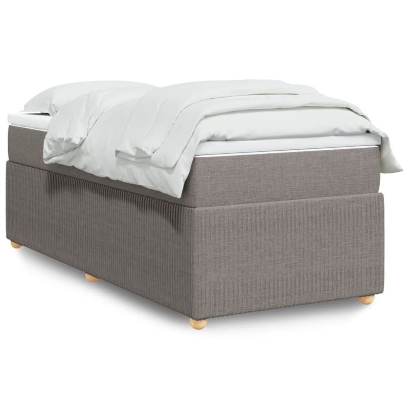 Łóżko kontynentalne WaszeMeble 80x200 cm Brązowe WM-3285529 1 szt.