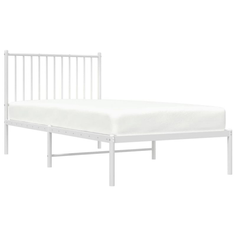 Łóżko metalowe WaszeMeble 90x190 cm biała WM-350923 1 szt.