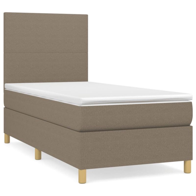 Łóżko kontynentalne WaszeMeble 100x200 Brązowe WM-3142157 1 szt.