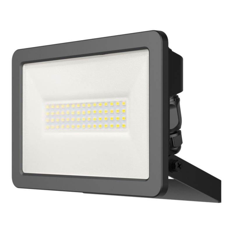 Naświetlacz GoodHome Lucan 30 W czarny