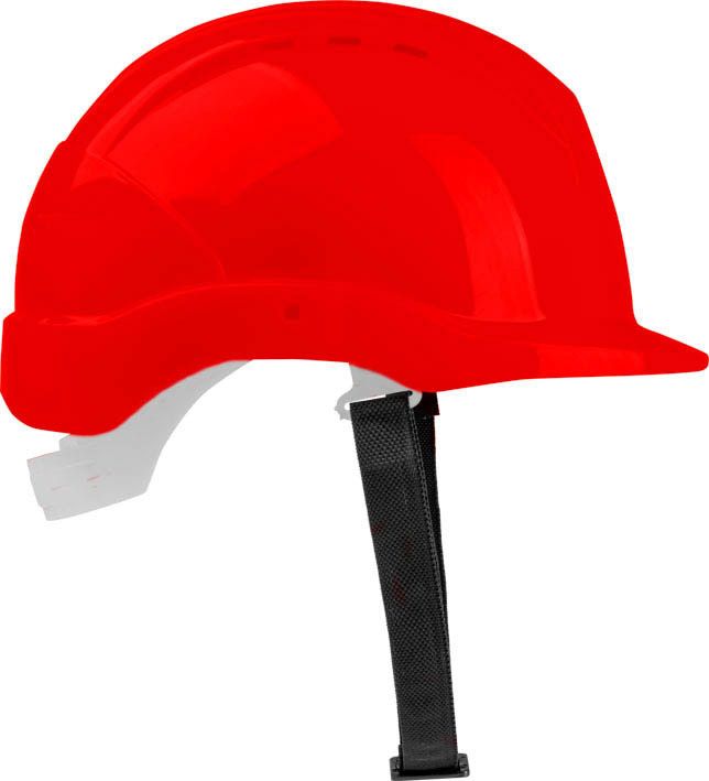 Kask budowlany czerwony