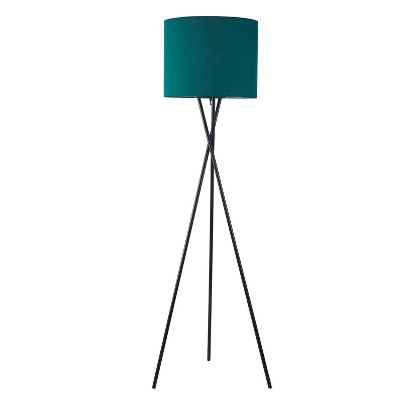 Lampa podłogowa Tekla Sanico Goldlux ciemnozielona 1xe27 ip20 - 331380 szt. 1