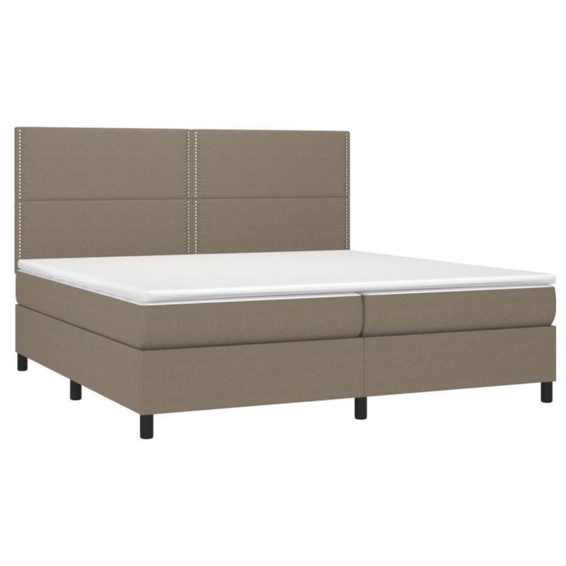 Łóżko kontynentalne WaszeMeble 200x200 Brązowe WM-3134825 1 szt.