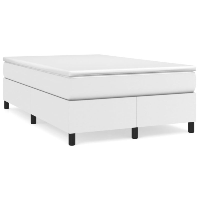 Łóżko kontynentalne WaszeMeble 120x200 cm białe WM-3144597 1 szt.