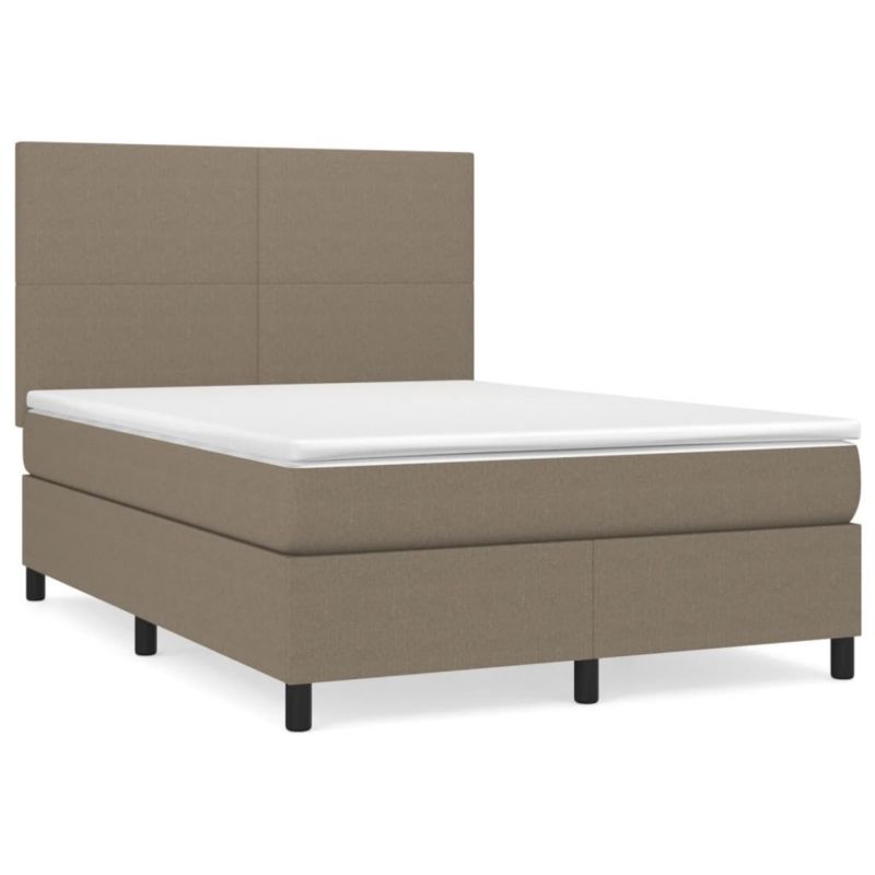 Łóżko kontynentalne WaszeMeble 140x190 cm Brązowe WM-3141613 1 szt.