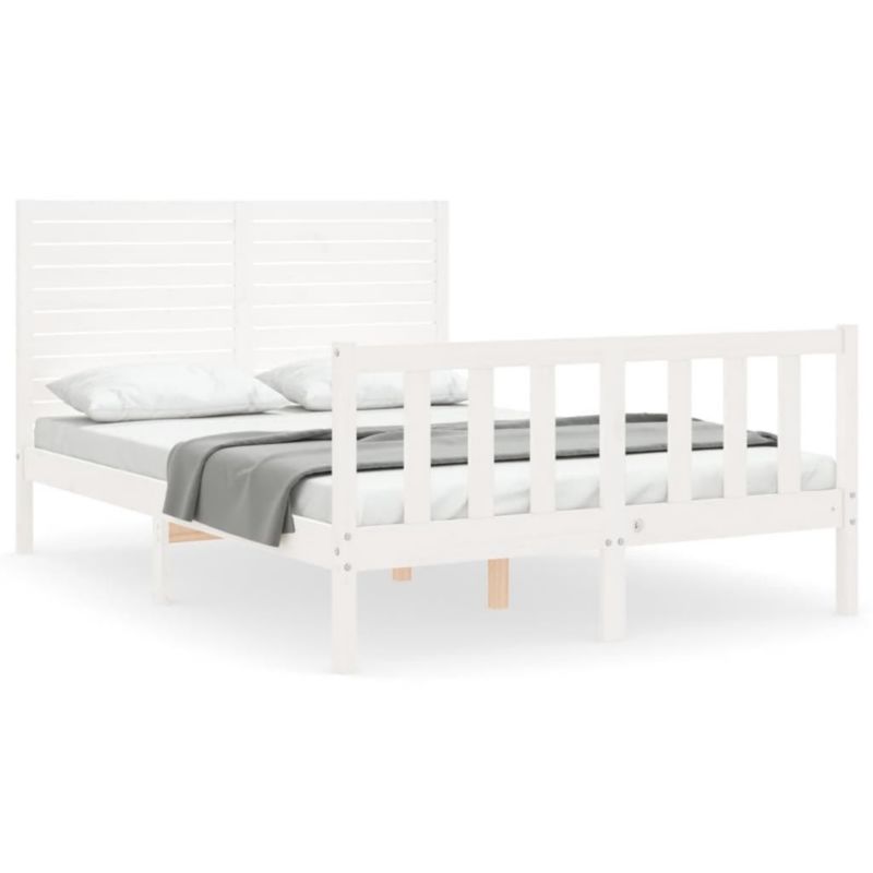 Łóżko drewniane WaszeMeble biała WM-3193177 1 szt.