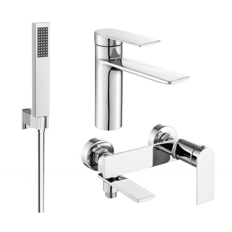 Zestaw wannowy Mexen Zero chrom 71103R02-00 1 szt.