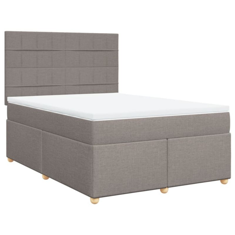 Łóżko kontynentalne WaszeMeble 160x200 cm Brązowe WM-3291335 1 szt.