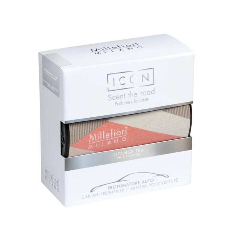 Zapach samochodowy do kratki nawiewu MILLEFIORI Milano ICON ORANGE TEA 1szt.