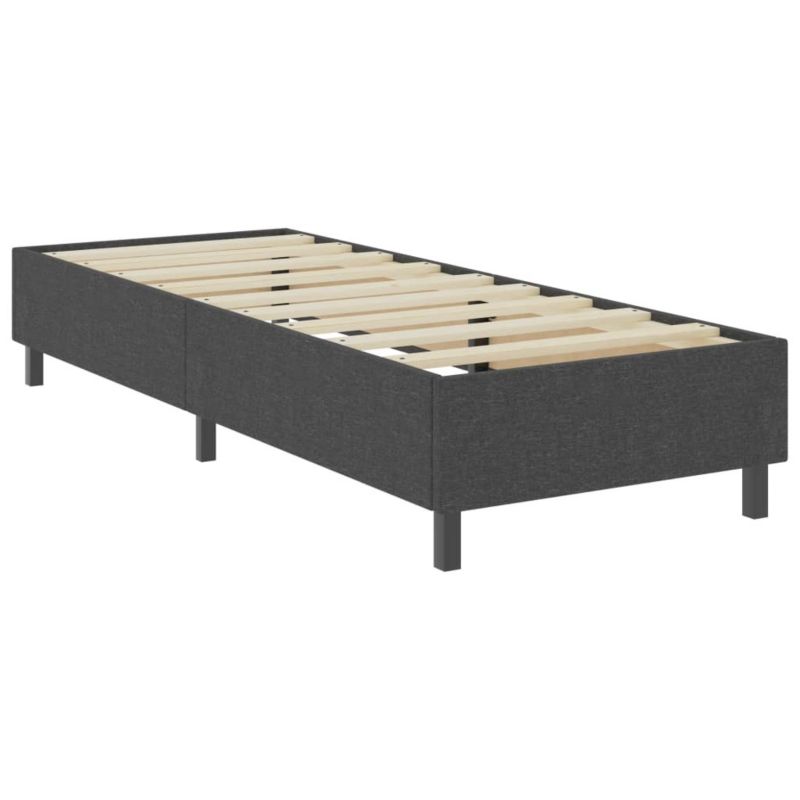 Łóżko kontynentalne WaszeMeble 80x200 cm szare WM-287460 1 szt.