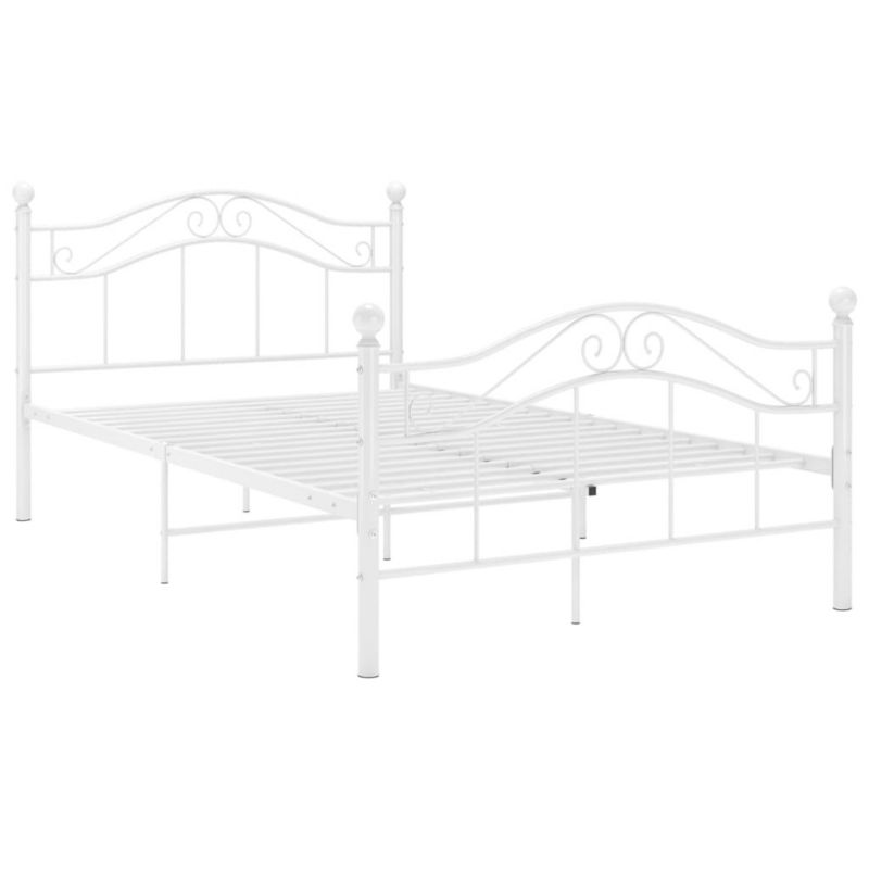 Łóżko metalowe WaszeMeble 120x200 cm biała WM-324995 1 szt.