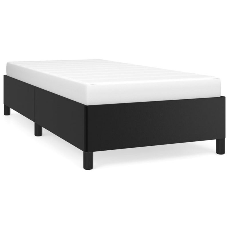 Łóżko tapicerowane WaszeMeble 100x200 cm czarna WM-347233 1 szt.
