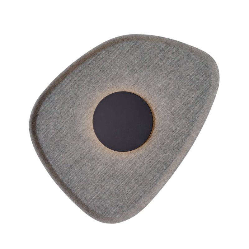 Kinkiet ścienny Maxlight Deux czarno-szary LED 5W 3000K 150lm IP20 wym: 30 x 40 x 7,5 cm - 1 szt.