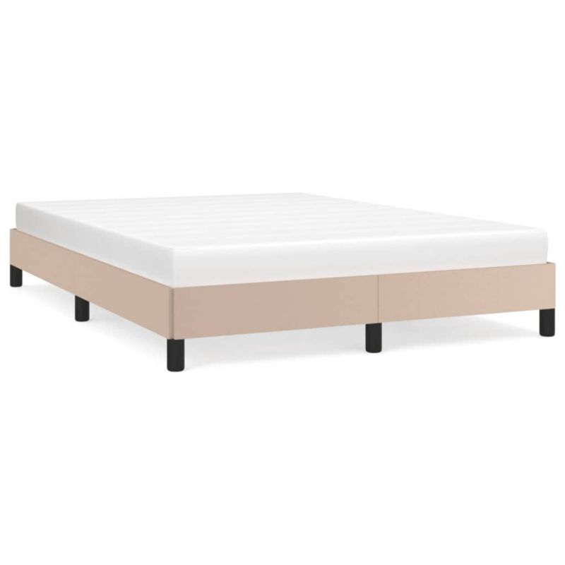 Łóżko tapicerowane WaszeMeble 140x200 cm brązowe WM-346909 1 szt.