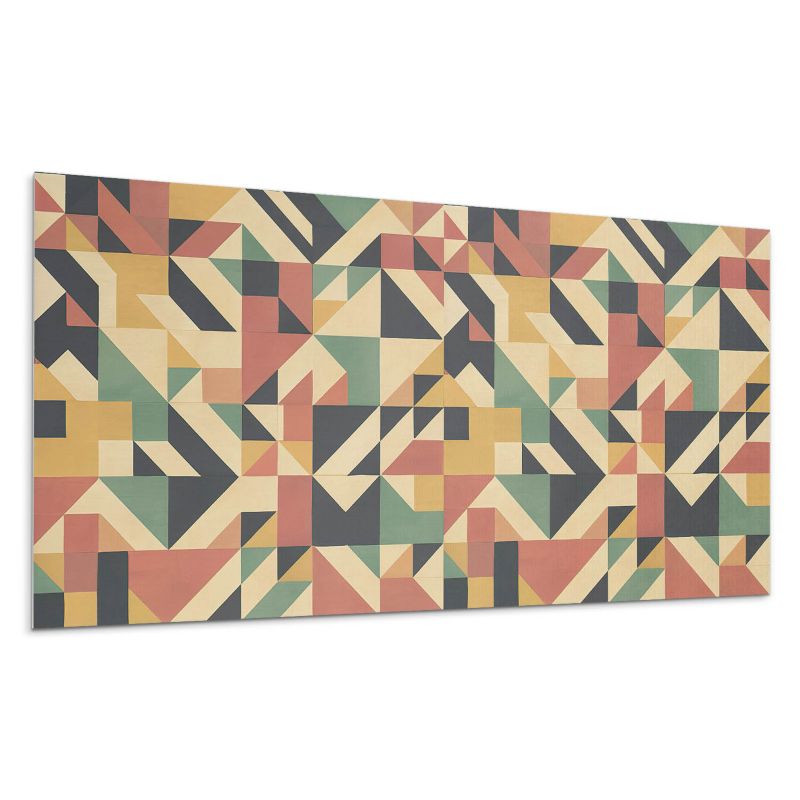 Panel samoprzylepny Wallfluent 120x60 cm Wzór geometryczny w abstrakcyjnym ujęciu 1 szt.