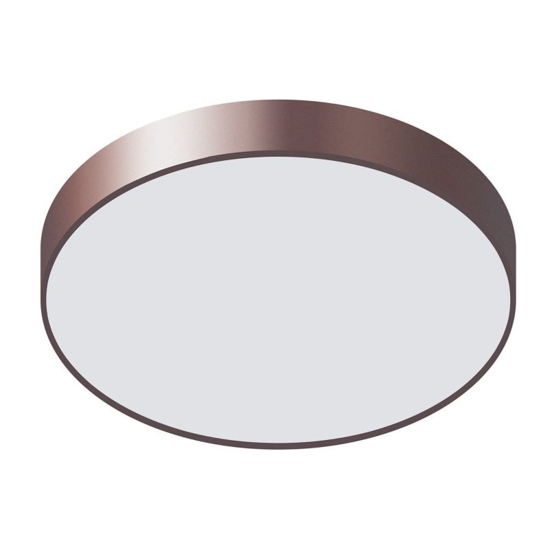 Plafon Italux Orbital brązowo-biały LED 30W 3000K 1800lm IP20 wym: 9 x 40 x 40 cm akryl - 1 szt.