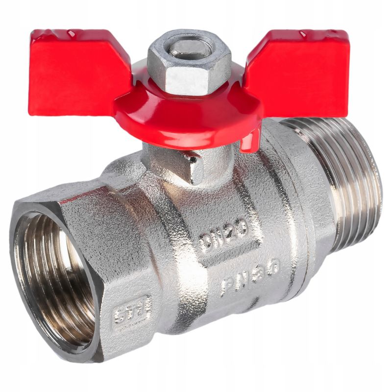 Zawór Arco kulowy do wody z uchwytem motylkowym DN15 GZ-GW SENA VA30 12.7 mm 1 szt.